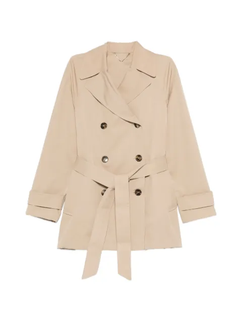 Marella Emmsottile double-breasted belted jacket