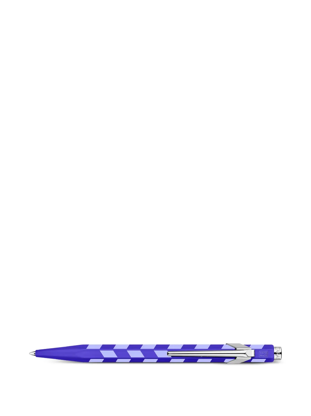  Caran D'ache 849™ Mosaic Geometric-pattern Pen - Blue 
