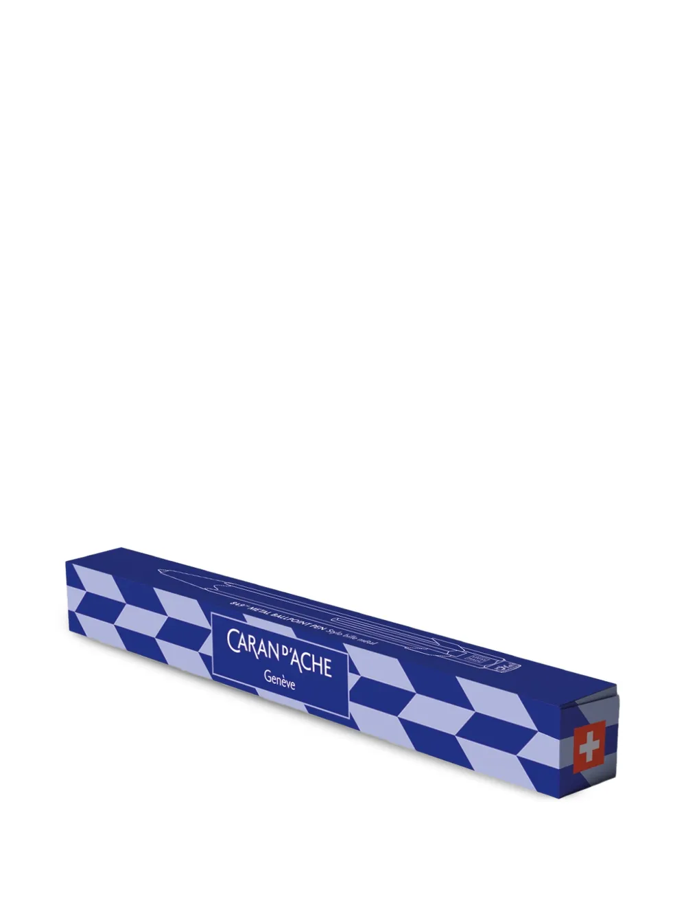  Caran D'ache 849™ Mosaic Geometric-pattern Pen - Blue 