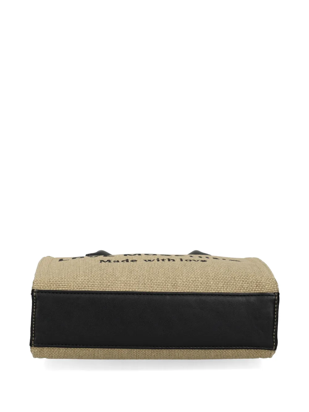 Love Moschino Shopper met logo Beige