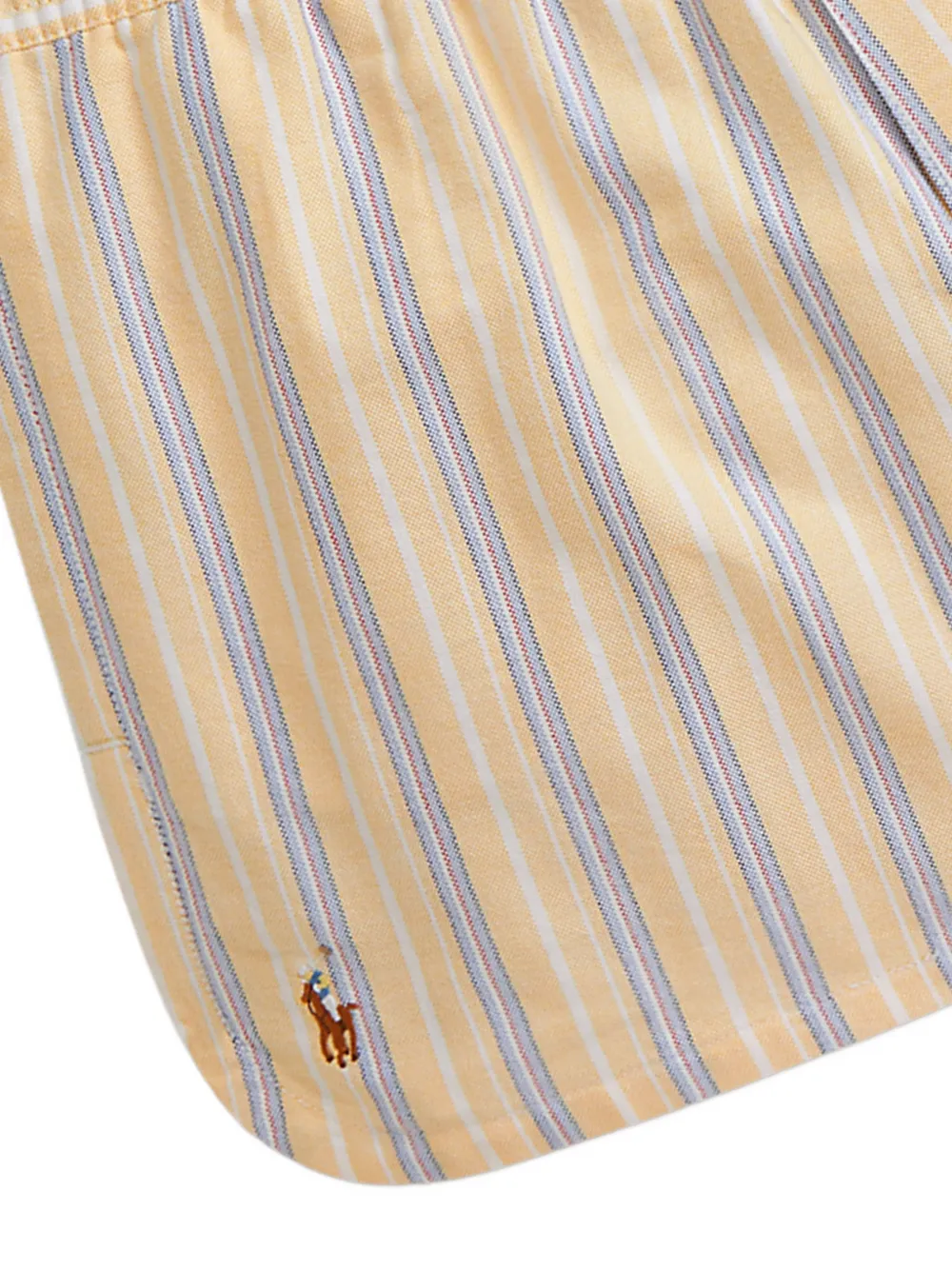 POLO RALPH LAUREN KIDS Gestreepte shorts Geel