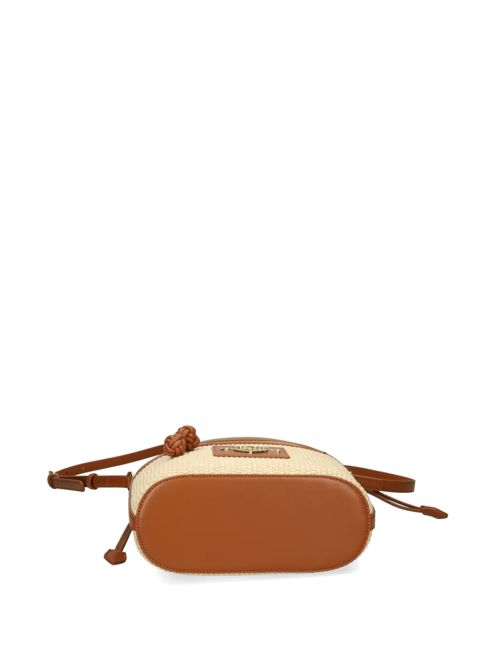 Love Moschino Geweven crossbodytas Beige