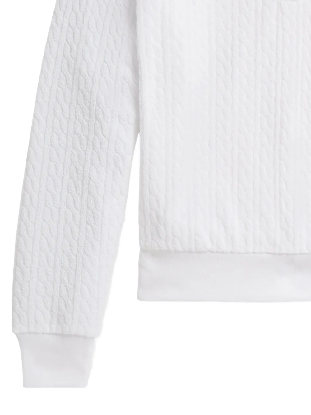 Cable-Knit Shorts Set