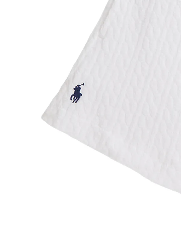 POLO RALPH LAUREN KIDS ケーブルニット ショートパンツ セット 