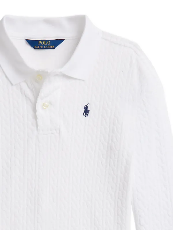 POLO RALPH LAUREN KIDS Conjunto De Tricô | Branco | FARFETCH BR