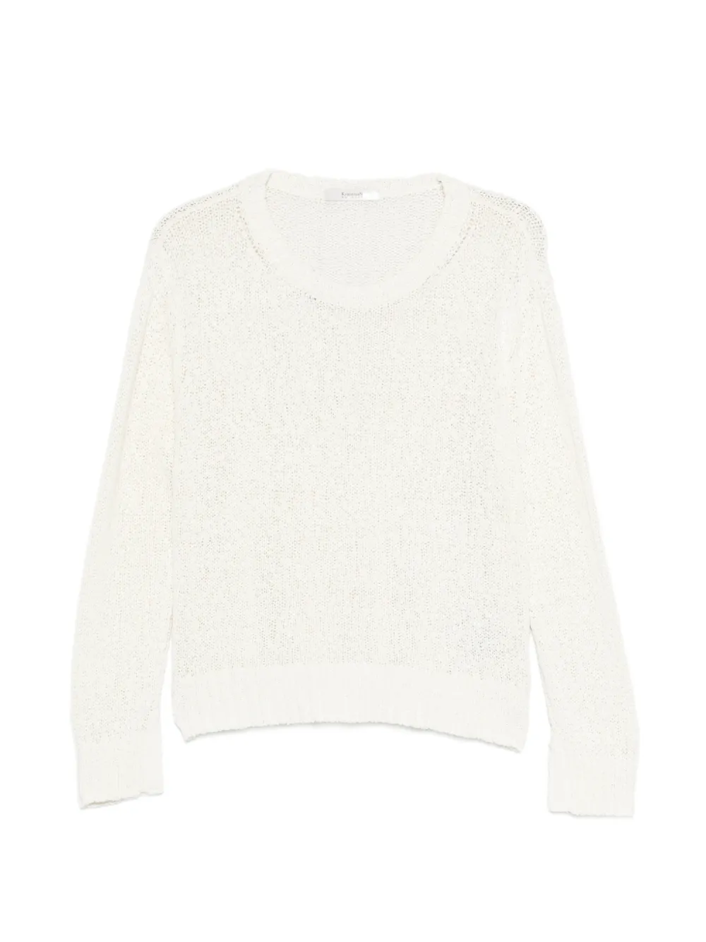 Kristensen Du Nord crew-neck sweater - Bianco