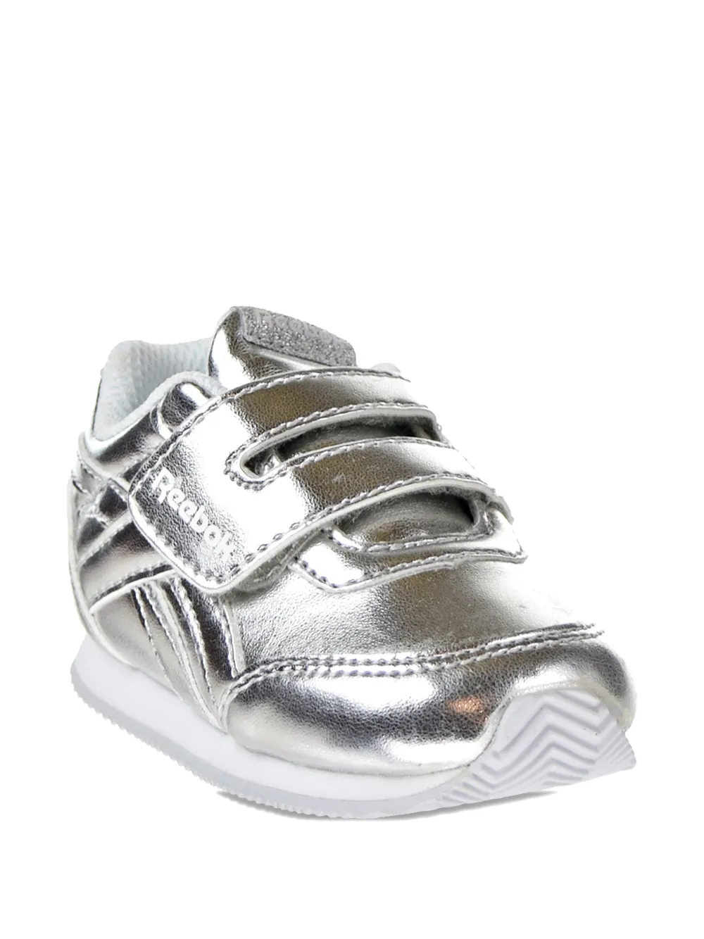 Reebok Babies' Royal Classic Jogger 2.0 Kc Tds Metallic-finish Sneakers In Silver