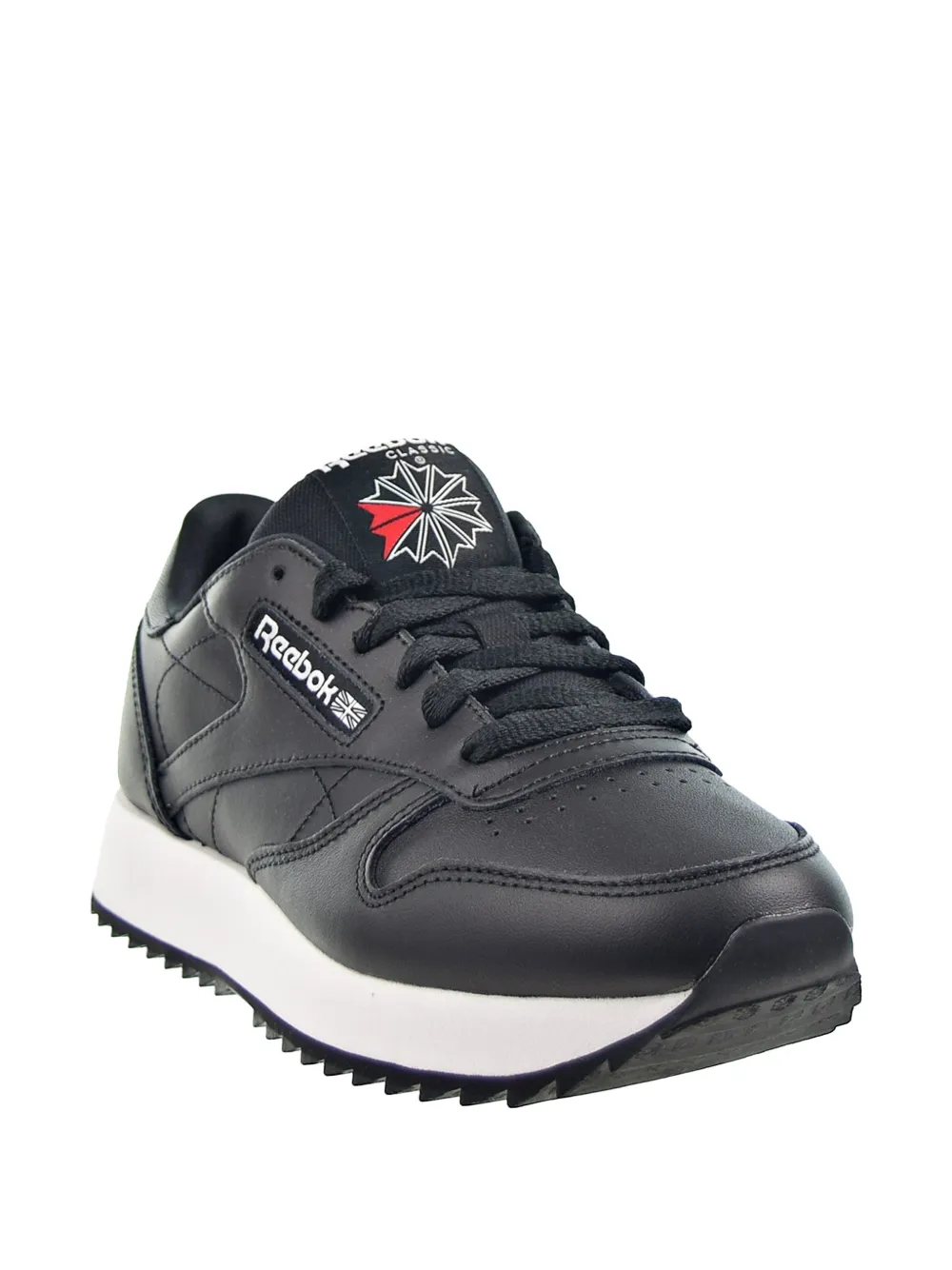 Reebok Classic Ripple leren sneakers Zwart