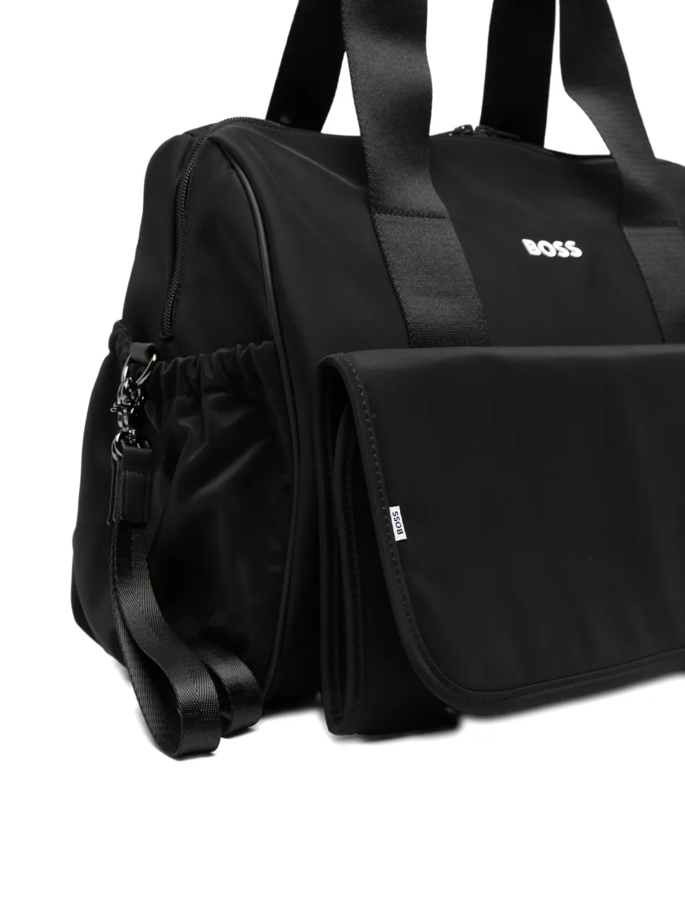  Boss Kidswear Logo-print Changing Bag - Black 