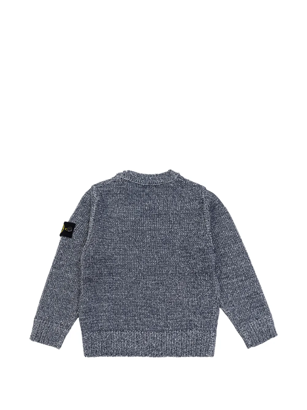  Stone Island Junior Logo-patch Sweater - Blue 