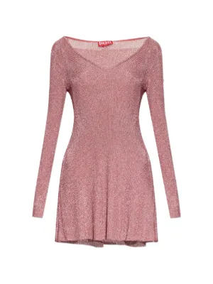 knee length dresses for ladies Imma Dress - Bright Melon, AU/UK 12