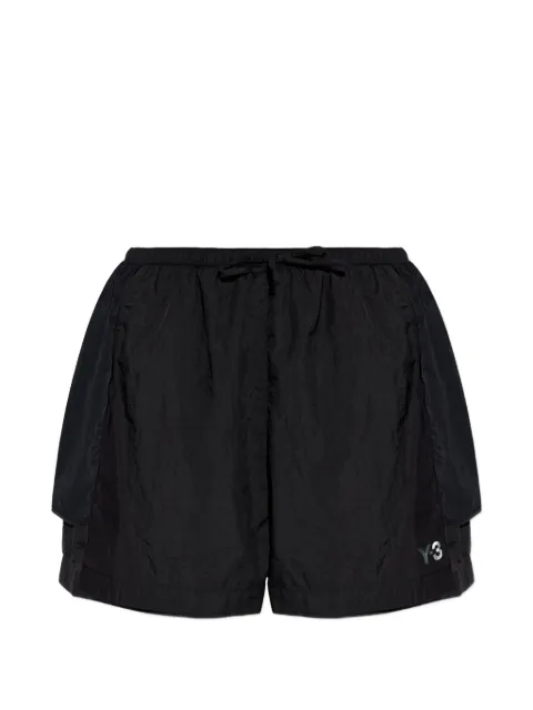 Y-3 shorts con logo estampado