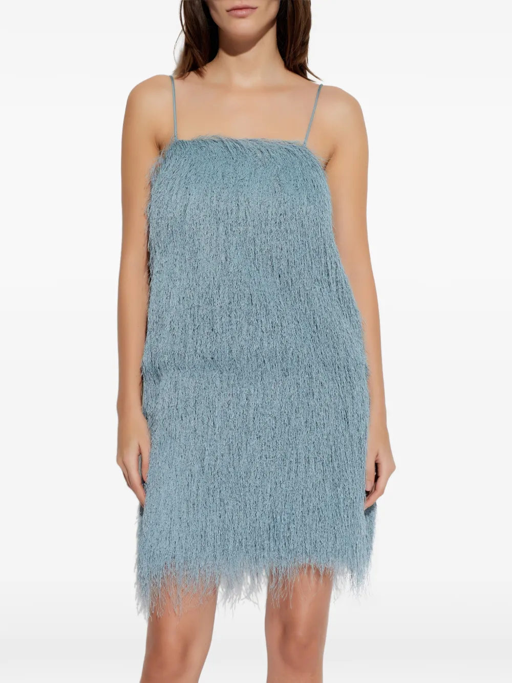  By Malene Birger Ledo Mini Dress - Blue 