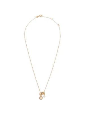 Undercover Logo Pendant Necklace | Gold | FARFETCH