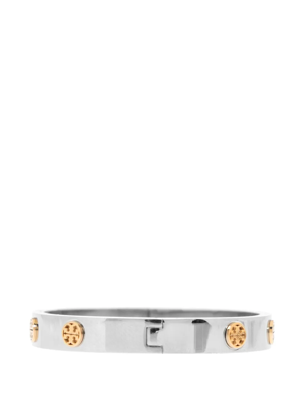  Tory Burch Logo Bracelet - Silver 