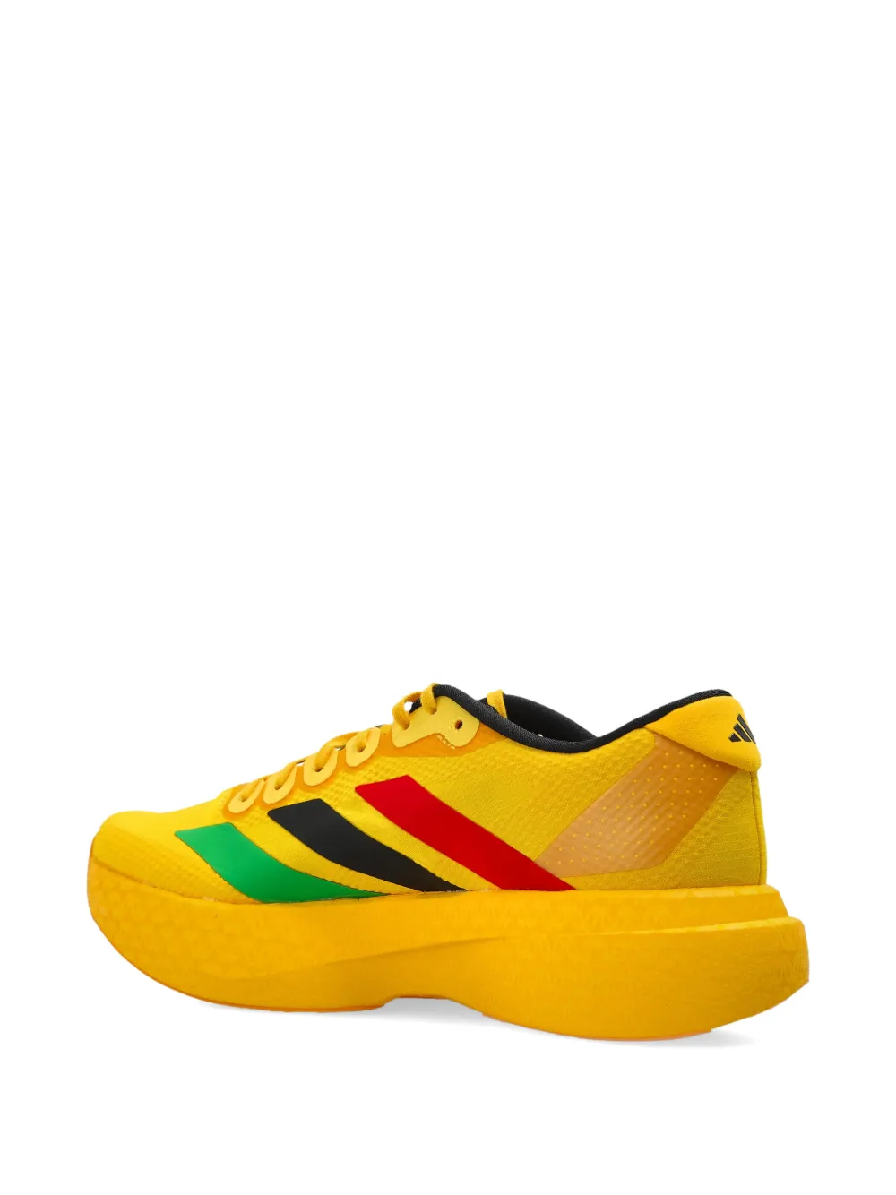 adidas xBob Marley Jamaica 26 Adizero Evo SI gestreepte sneakers Geel