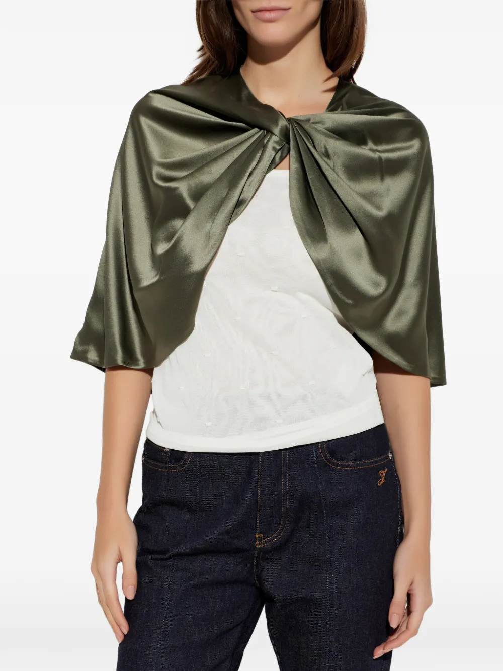  By Malene Birger Pinlos Cape - Green 