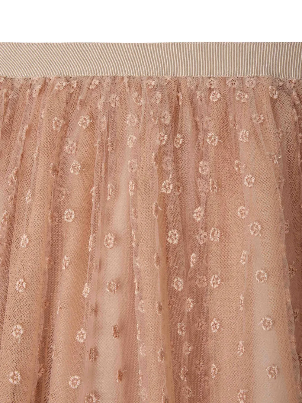  Bonpoint Panice Flower-dot Skirt - Pink 