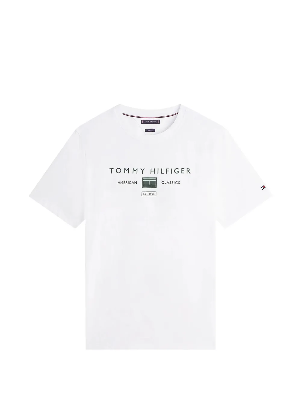 Tommy Hilfiger logo-detail T-shirt - Bianco