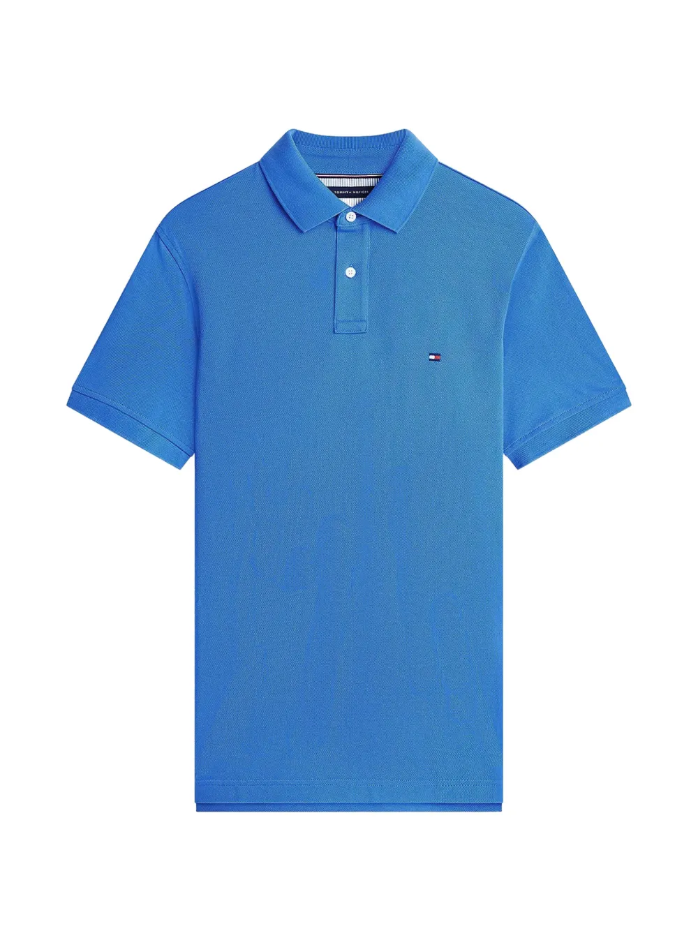 Tommy Hilfiger logo-detail polo shirt - Blu