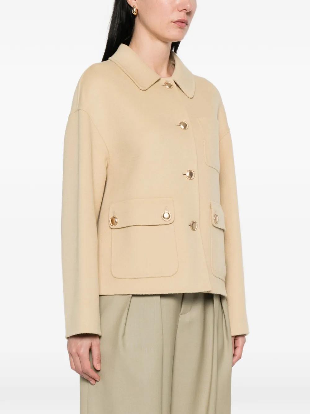 Arma Flap-pocket Jacket - Neutrals 
