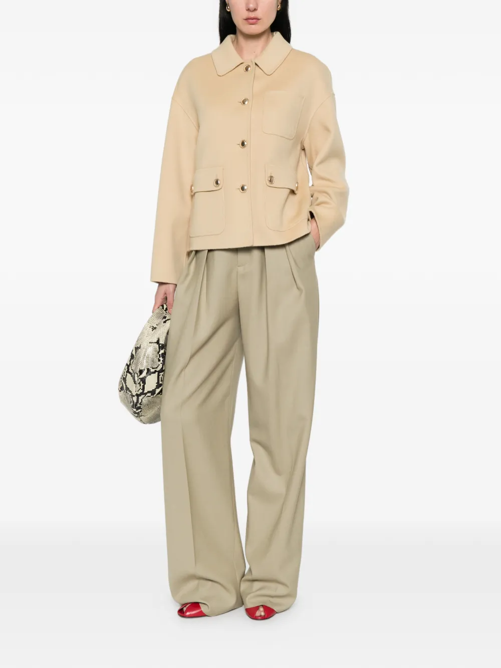  Arma Flap-pocket Jacket - Neutrals 