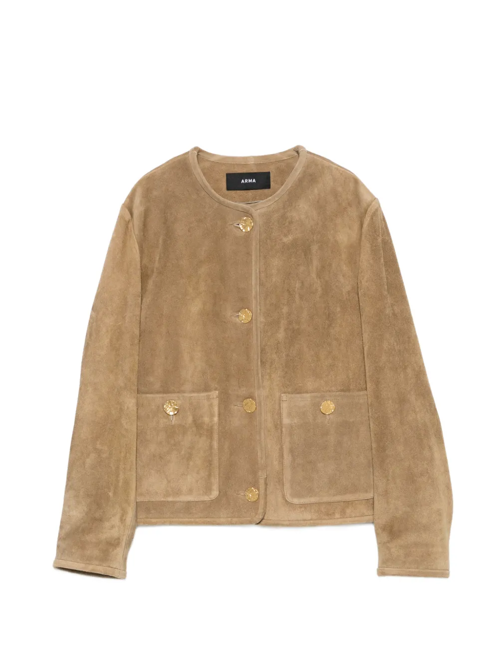 Arma Giacca in pelle - Toni neutri