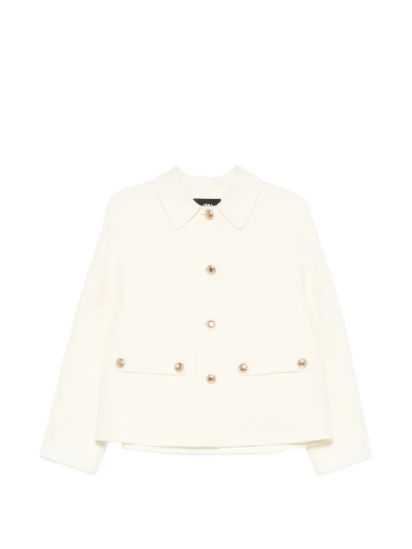 Arma Button-fastening Jacket in Neutrals
