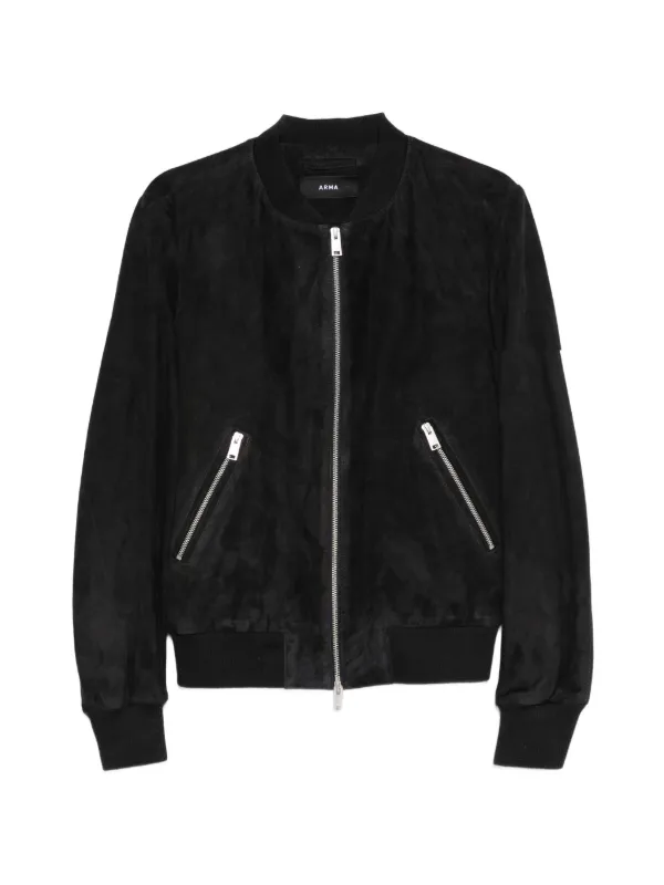 Arma Didier Zipped Jacket in Black