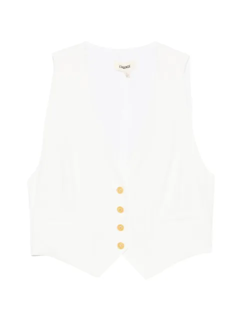 L'Agence buttoned waistcoat