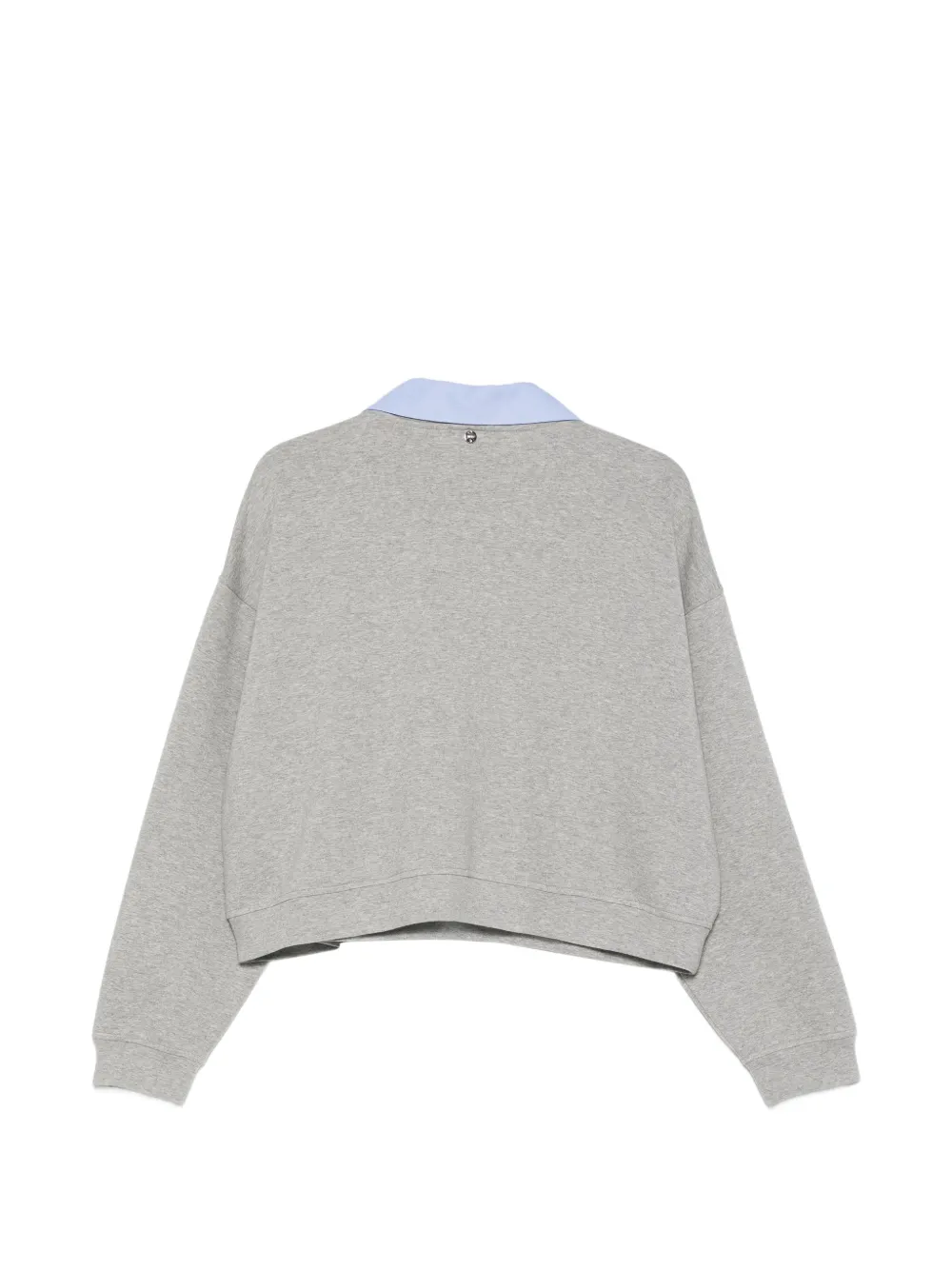  Liu Jo Embellished-collar Sweatshirt - Grey 