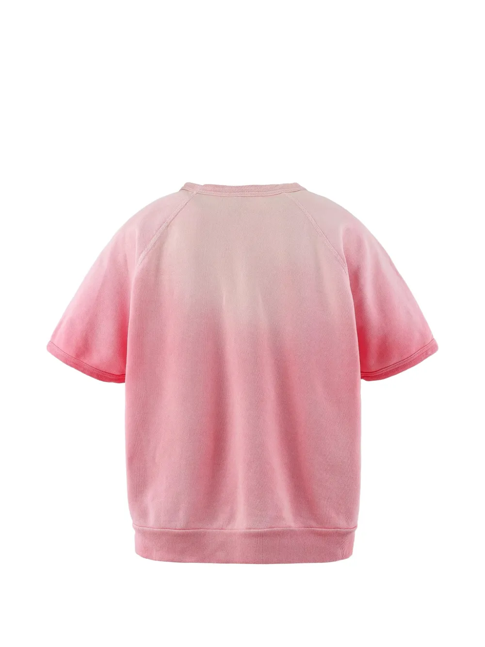 SAINT MXXXXXX Sweater met korte mouwen en grafische print Roze
