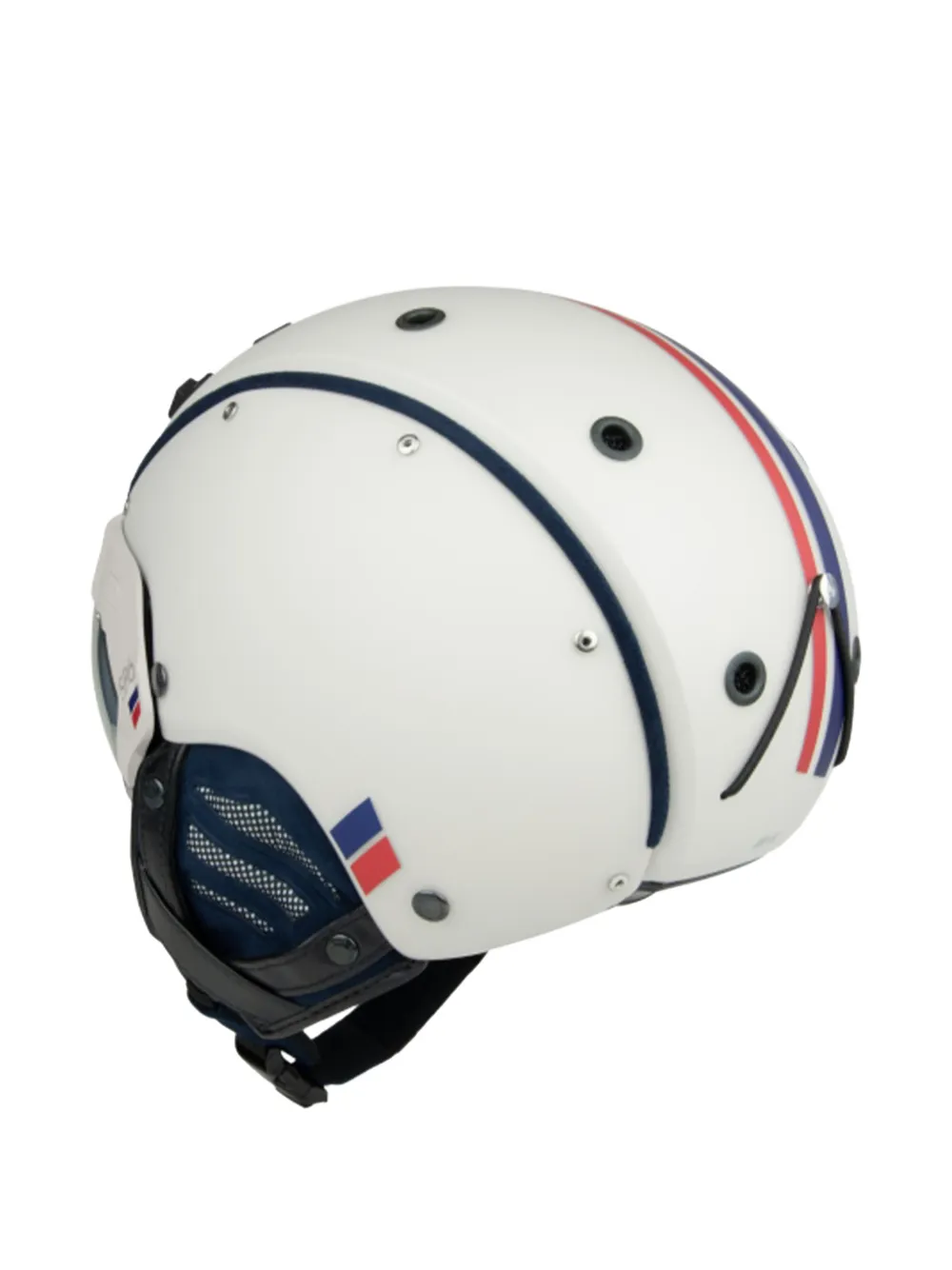  Casco Casco A Rayas - Blanco 