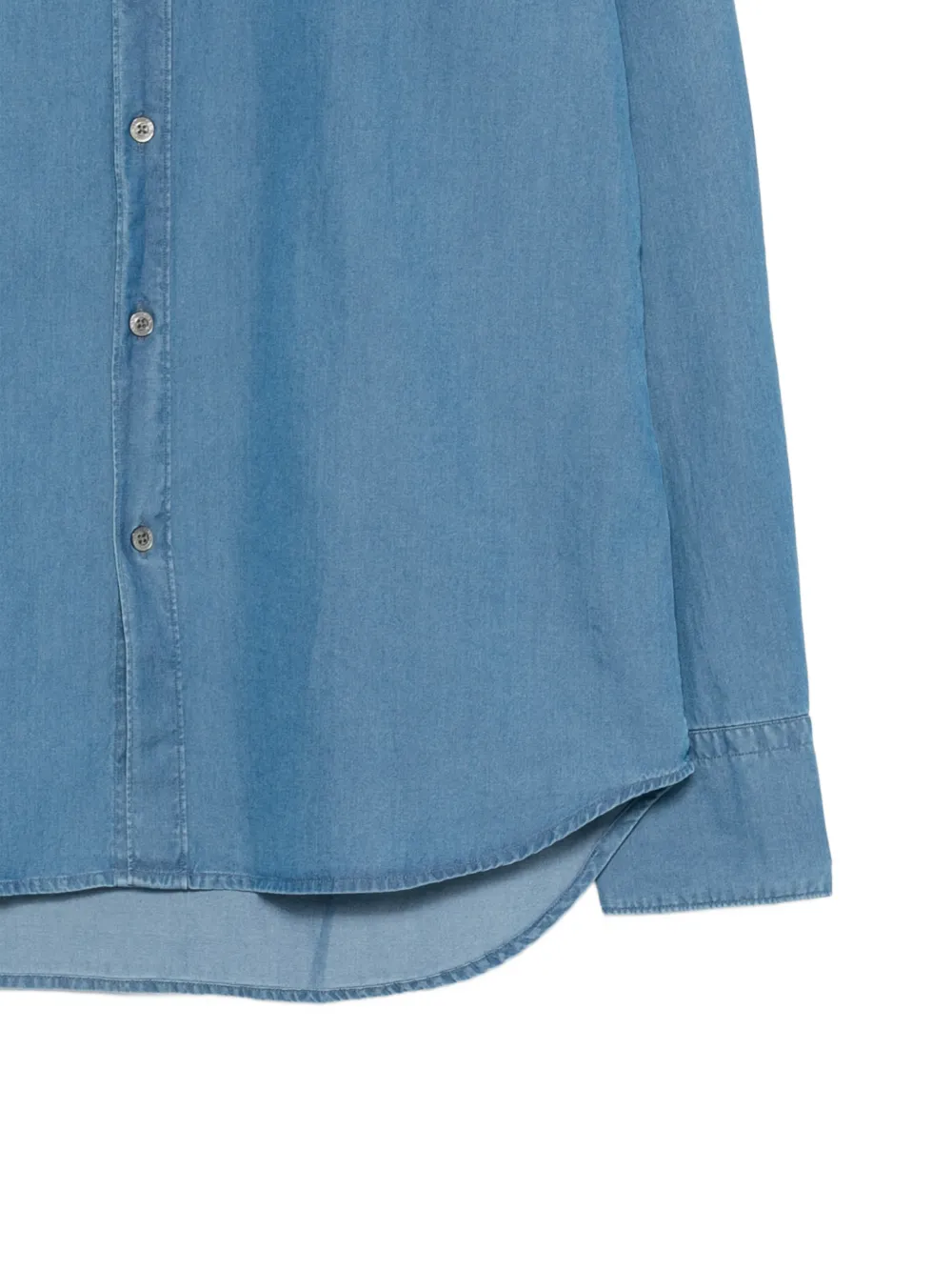 Canali Button-up overhemd Blauw
