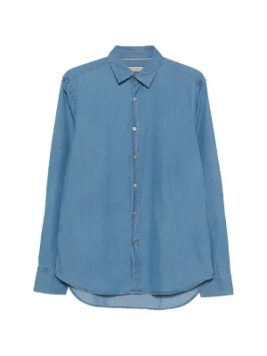 Studio Nicholson x Beams Plus Oxford Shirt | Blue | FARFETCH CA