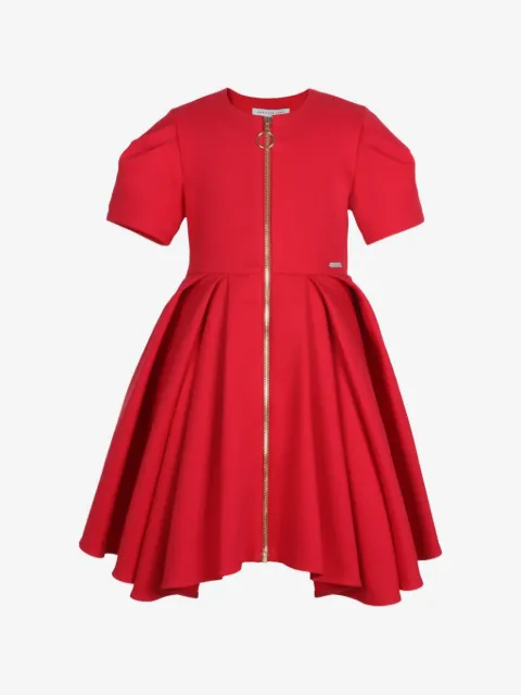 JESSIE AND JAMES KIDS vestido plisado con cierre