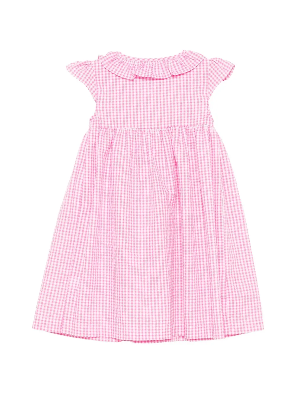 Siola Jurk met gingham-ruit Roze