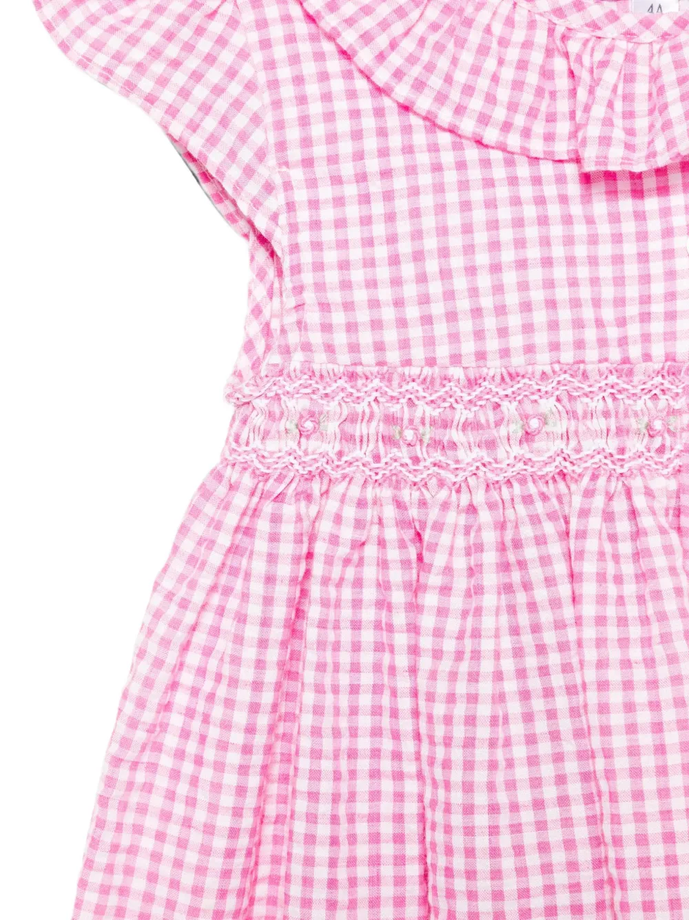 Siola Jurk met gingham-ruit Roze