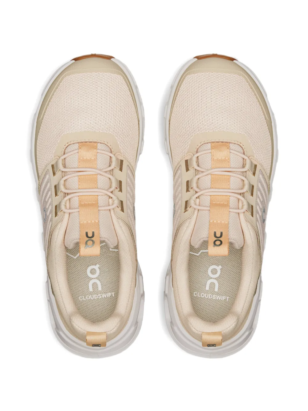 on running kids Cloudswift sneakers Beige