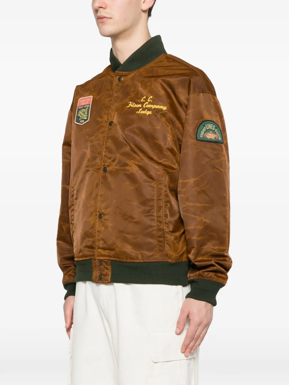  Filson Embroidered Montlake Jacket - Brown 