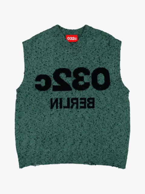 032c logo-detail vest
