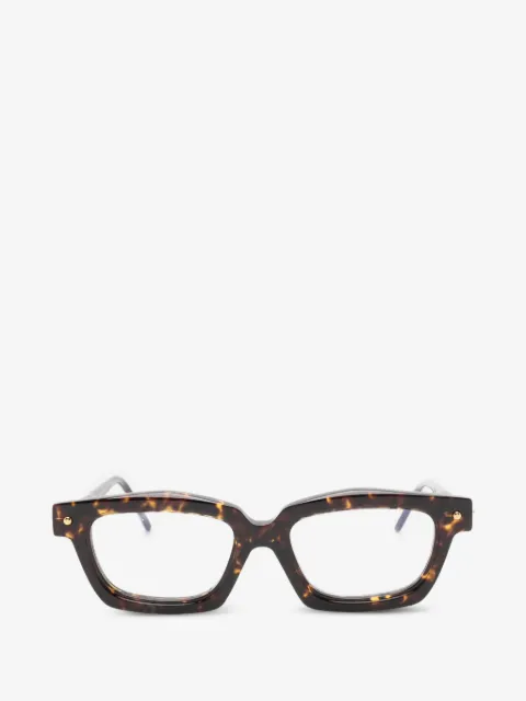 Kuboraum tortoiseshell-effect glasses
