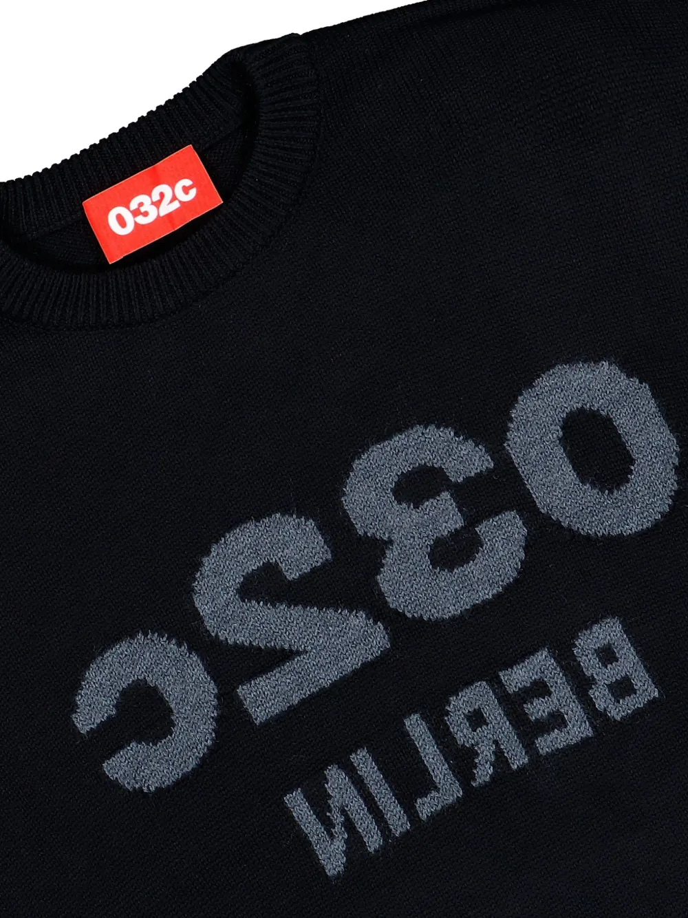  032c Crew-neck Sweatshirt - Black 
