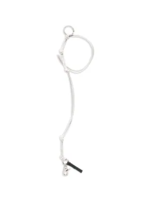 Rick Owens ティアドロップ キーホルダー | シルバートーン | FARFETCH JP