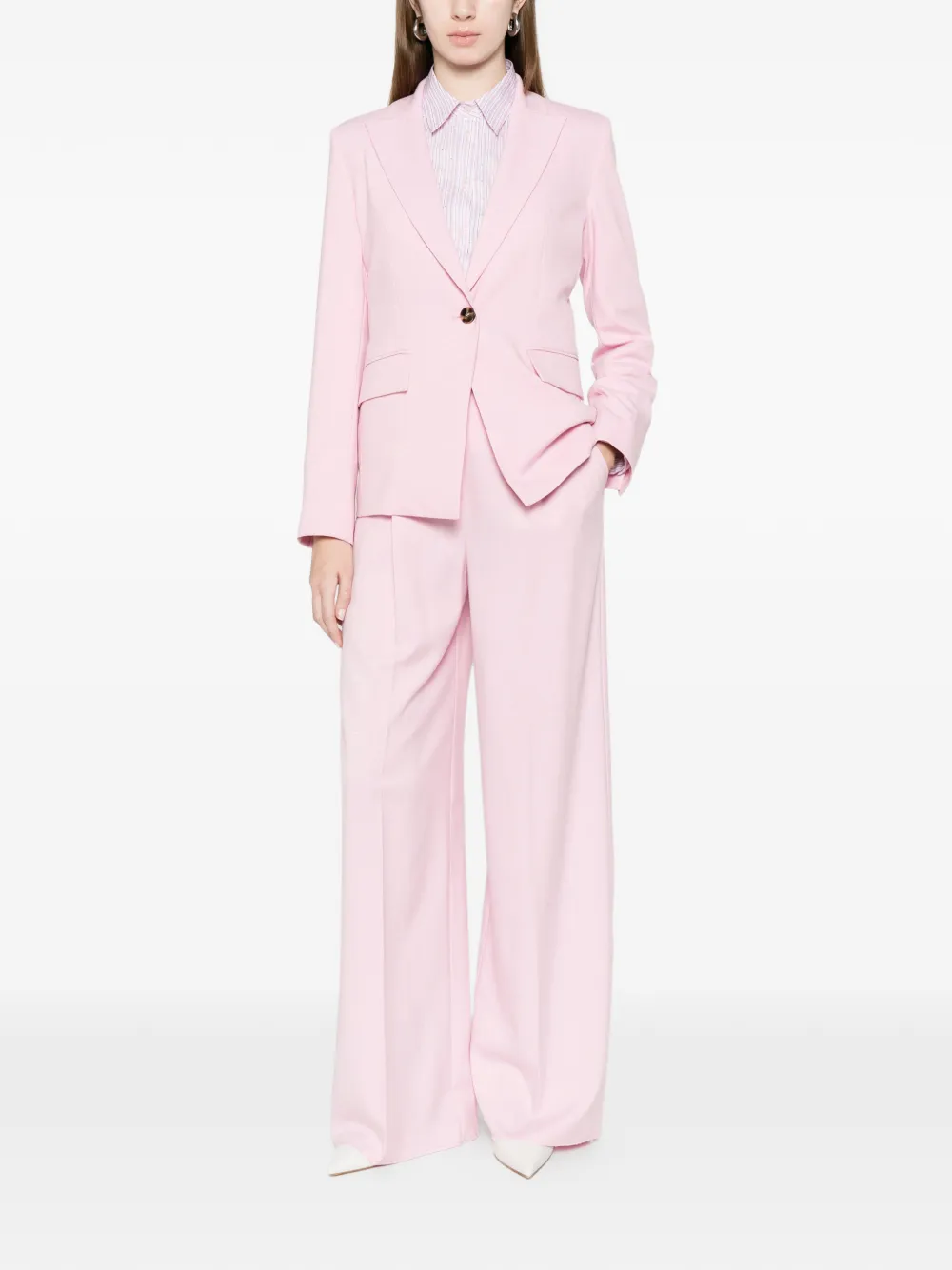  Marella Striped Shirt - Pink 