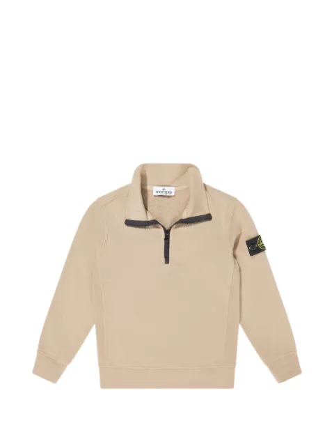 Stone Island Junior zip-up sweatshirt