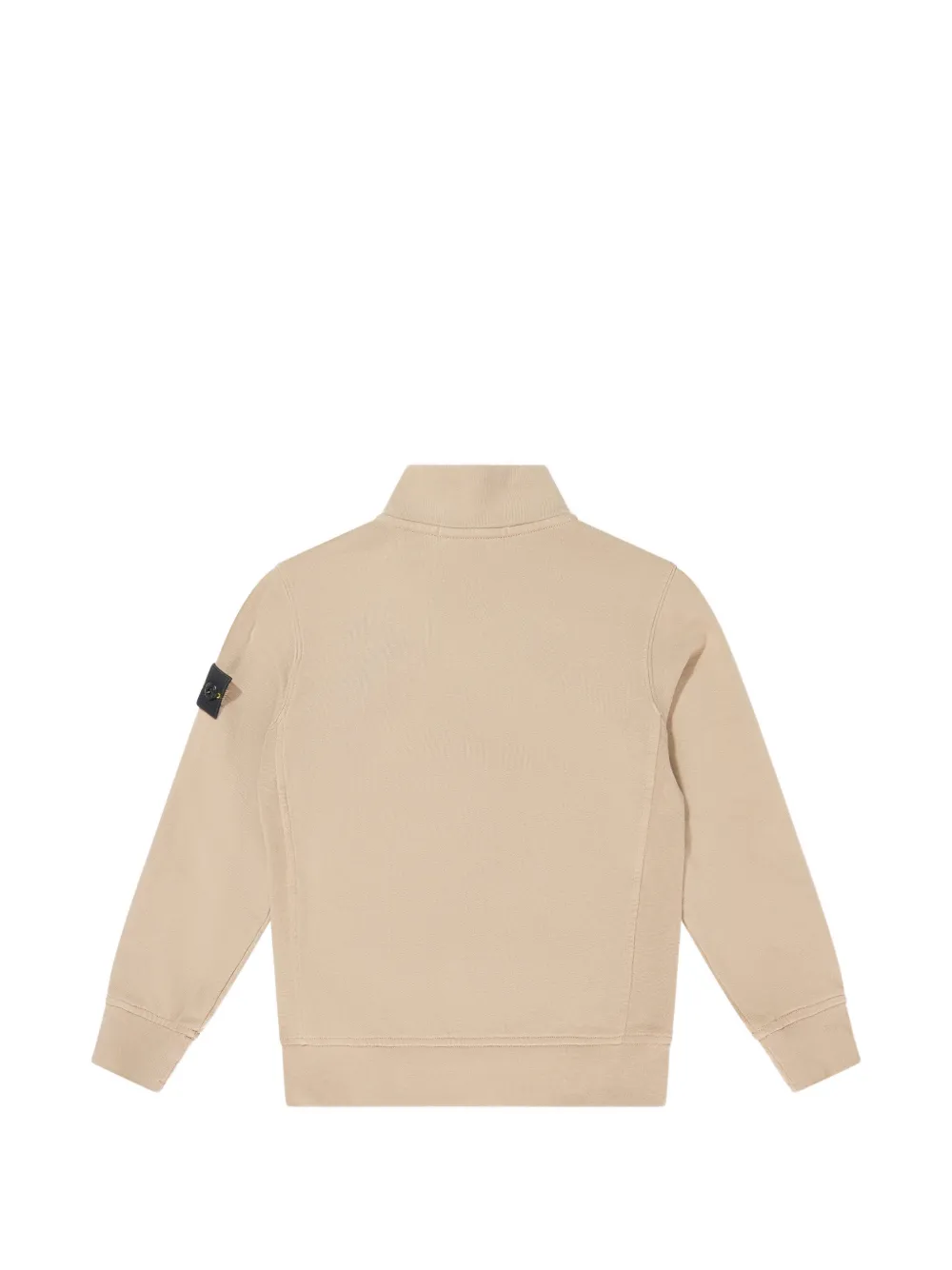 Stone Island Junior Sweater met rits Beige