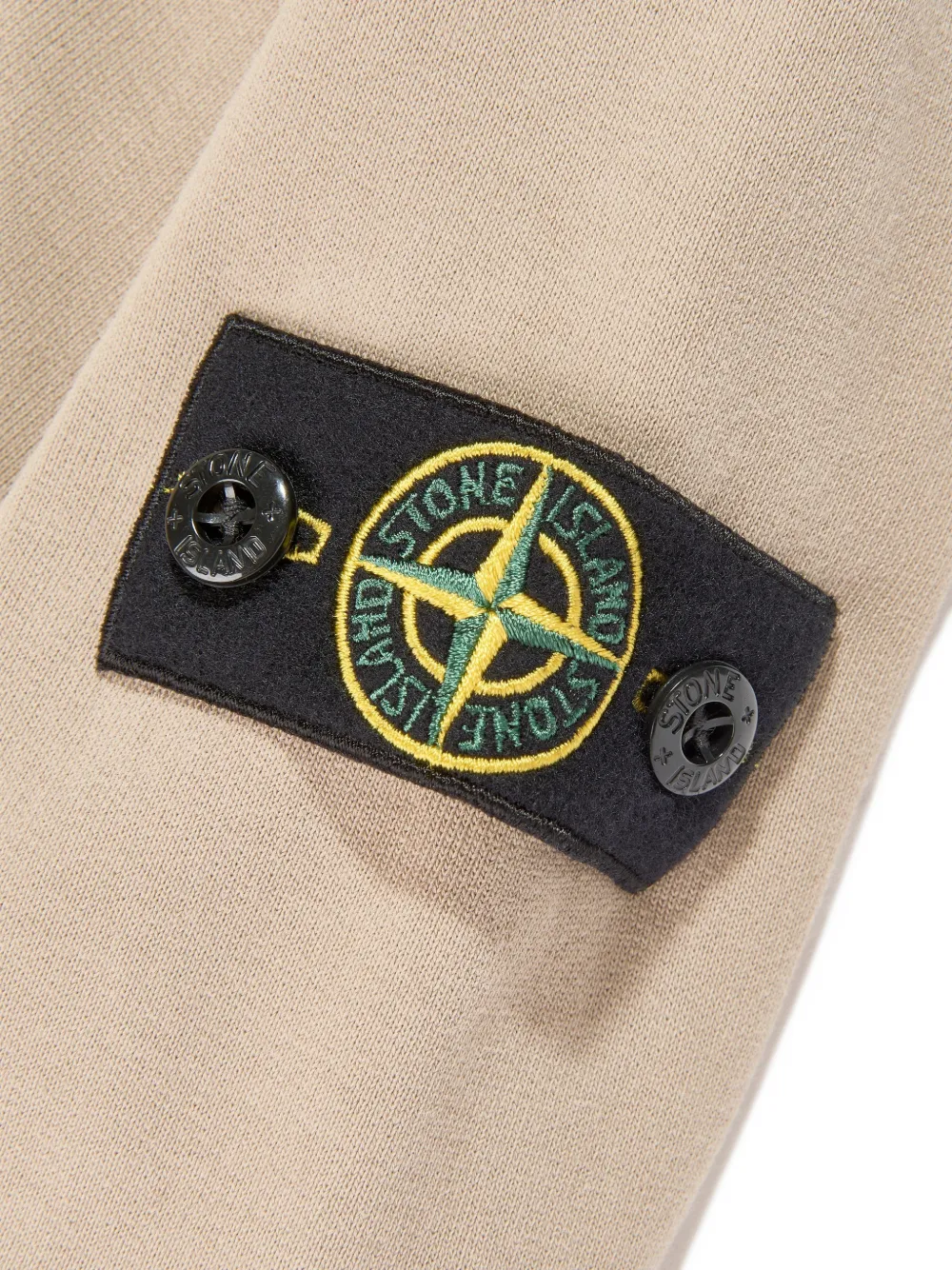 Stone Island Junior Sweater met rits Beige