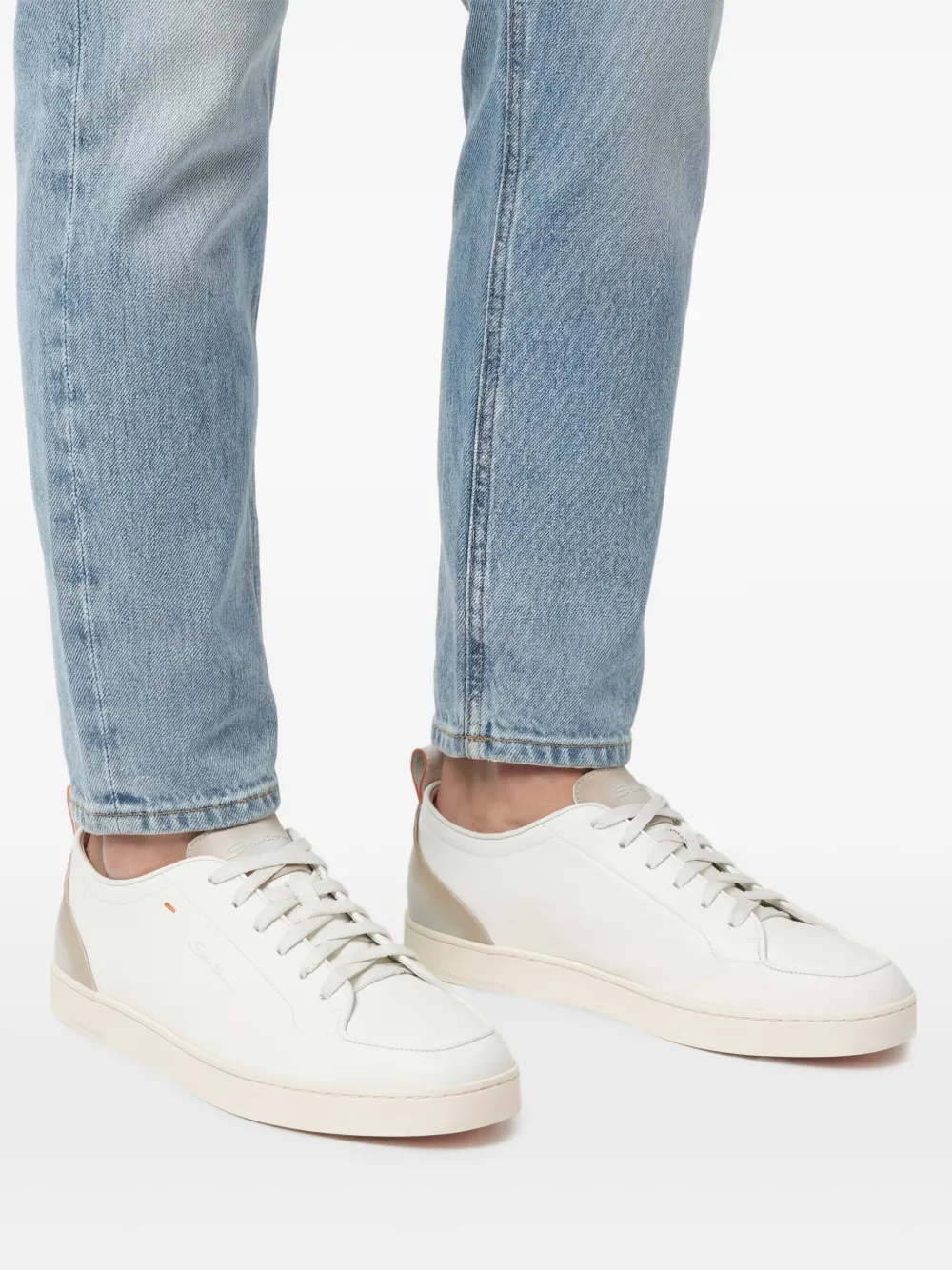 Santoni Off-Duty sneakers Wit