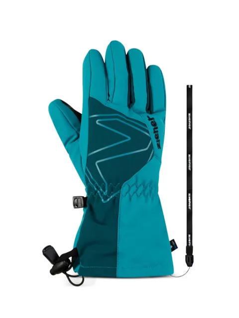ZIENER colourblock gloves